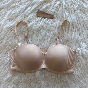 Skims Fits Everybody Strapless Bra Sand Size 38C